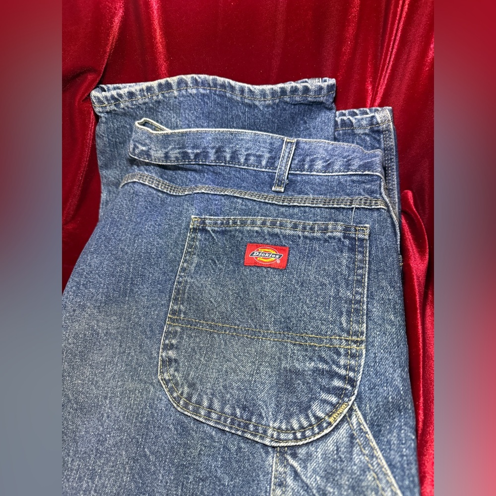 NWOT-Dickies men’s relaxed, fit carpenter jeans. MSRP $40 - Picture 3 of 14